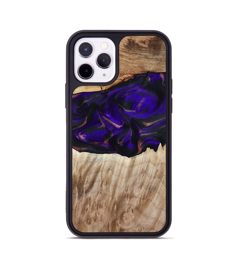iPhone 11 Pro Wood Phone Case - Ronda (Purple, 810806)