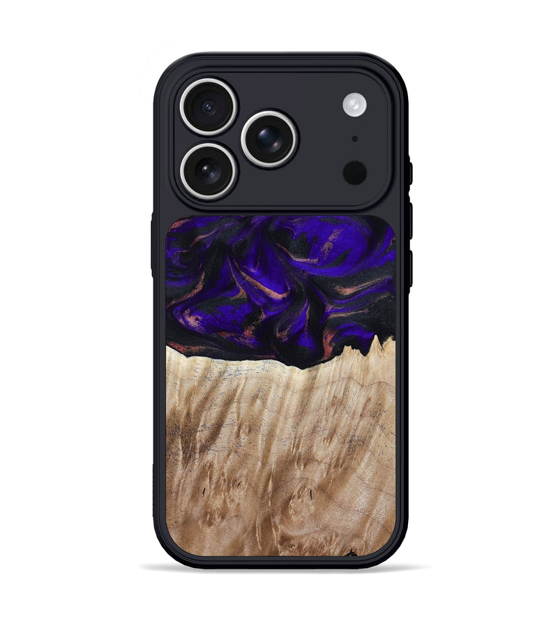 iPhone 17 Pro Wood Phone Case - Ronda (Purple, 810806)