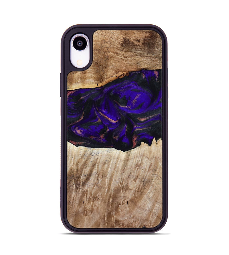 iPhone Xr Wood Phone Case - Ronda (Purple, 810806)