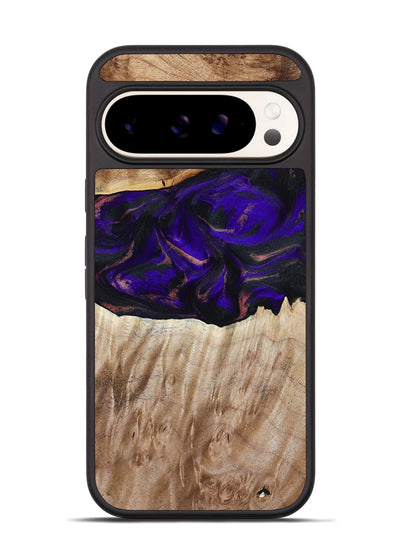 Pixel 9 Wood Phone Case - Ronda (Purple, 810806)