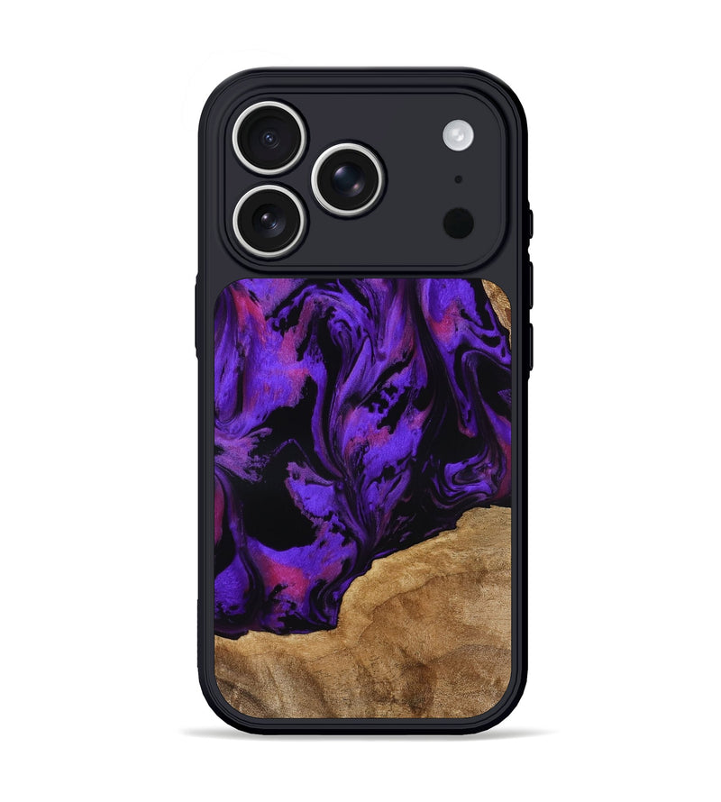 iPhone 17 Pro Wood Phone Case - Matilda (Purple, 810807)