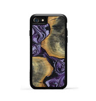 iPhone SE Wood Phone Case - Dorsey (Purple, 810809)
