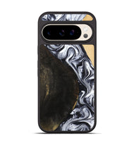 Pixel 10 Wood Phone Case - Hedwig (Black & White, 810813)