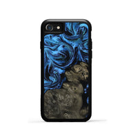 iPhone SE Wood Phone Case - Anabel (Blue, 810820)