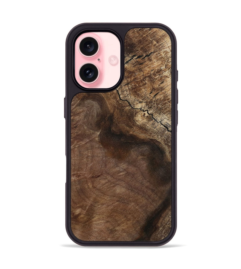 iPhone 16 Wood Phone Case - Roslyn (Wood Burl, 810927)