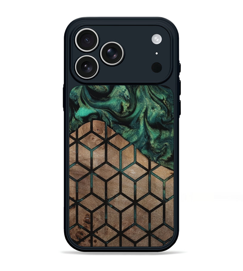 iPhone 17 Pro Max Wood Phone Case - Etta (Pattern, 810950)
