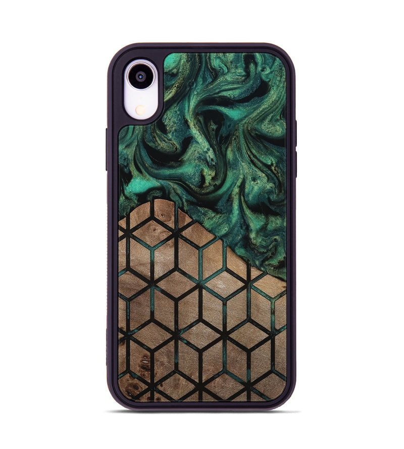 iPhone Xr Wood Phone Case - Etta (Pattern, 810950)