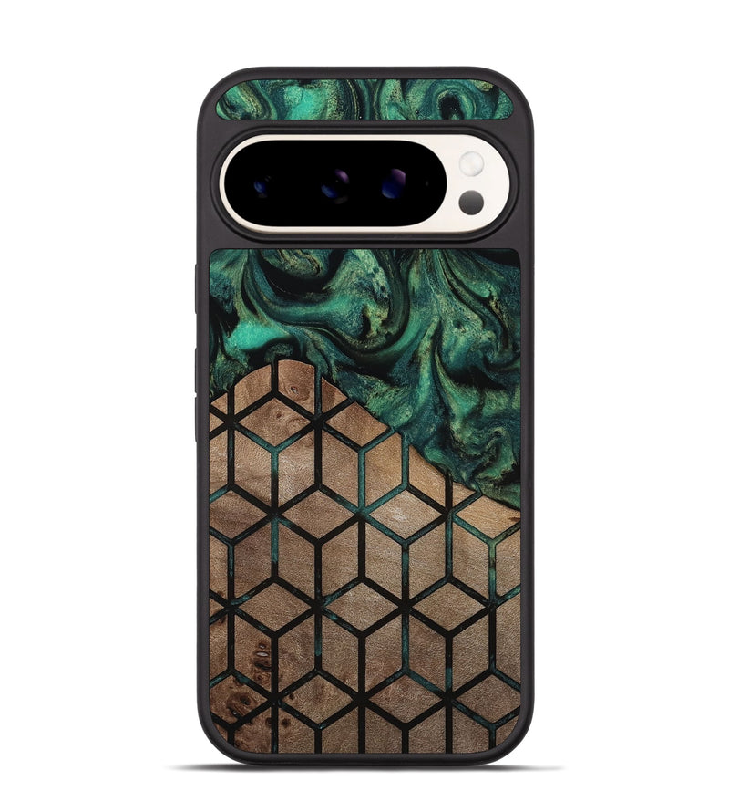 Pixel 9 Wood Phone Case - Etta (Pattern, 810950)