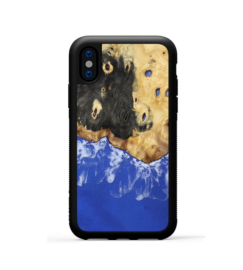 iPhone Xs Wood Phone Case - Vilma (Coastal, 810954)