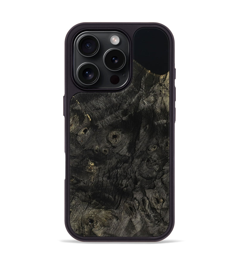 iPhone 16 Pro Wood Phone Case - Elodie (Wood Burl, 811015)