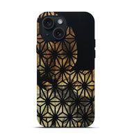 iPhone 15 Wood Live Edge Phone Case - Syble (Pattern, 811024)