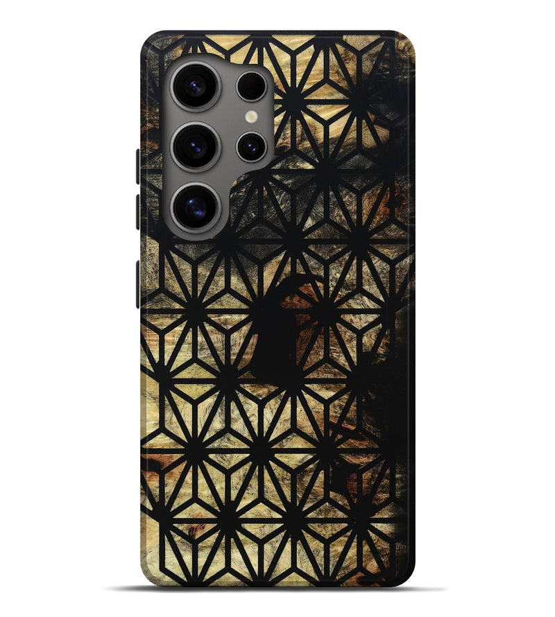 Galaxy S25 Ultra Wood Live Edge Phone Case - Angus (Wood Burl, 811026)