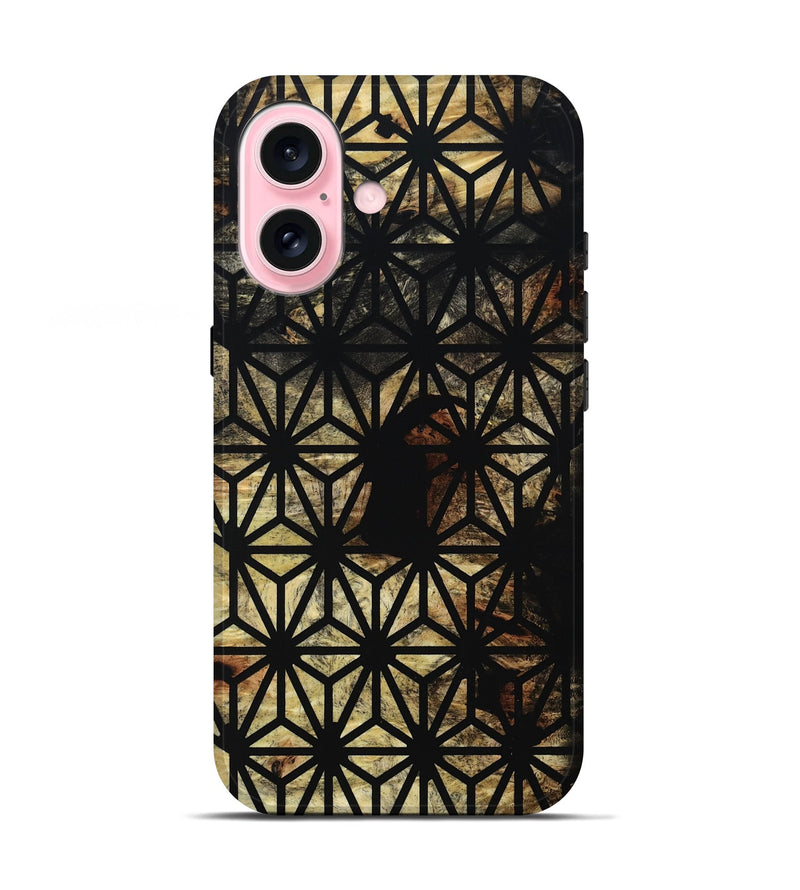 iPhone 17 Wood Live Edge Phone Case - Angus (Wood Burl, 811026)