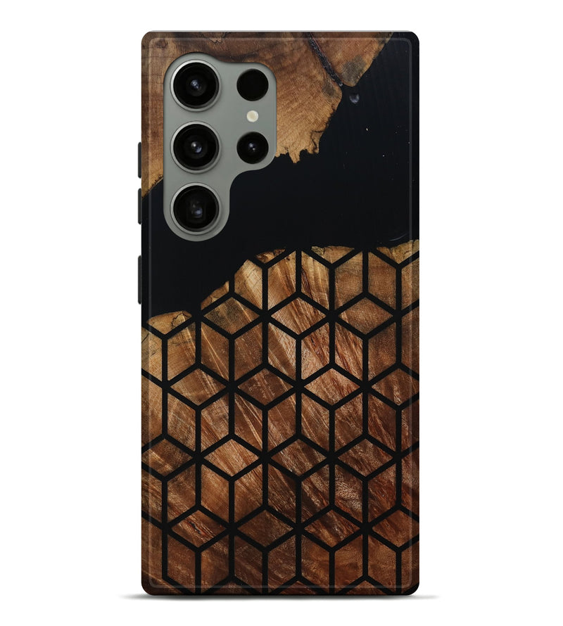 Galaxy S24 Ultra Wood Live Edge Phone Case - Kahlil (Pattern, 811027)