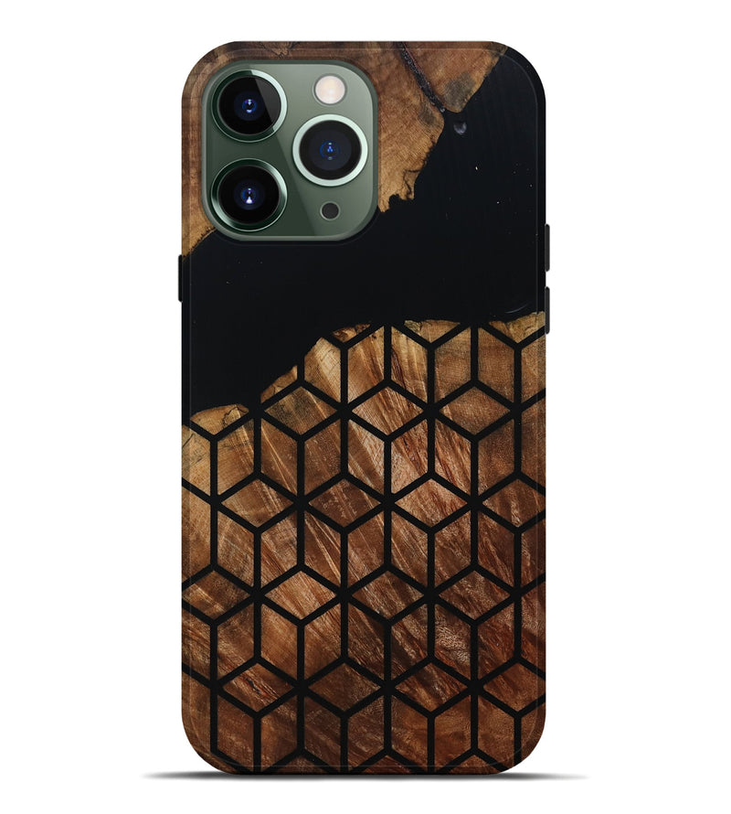 iPhone 13 Pro Max Wood Live Edge Phone Case - Kahlil (Pattern, 811027)