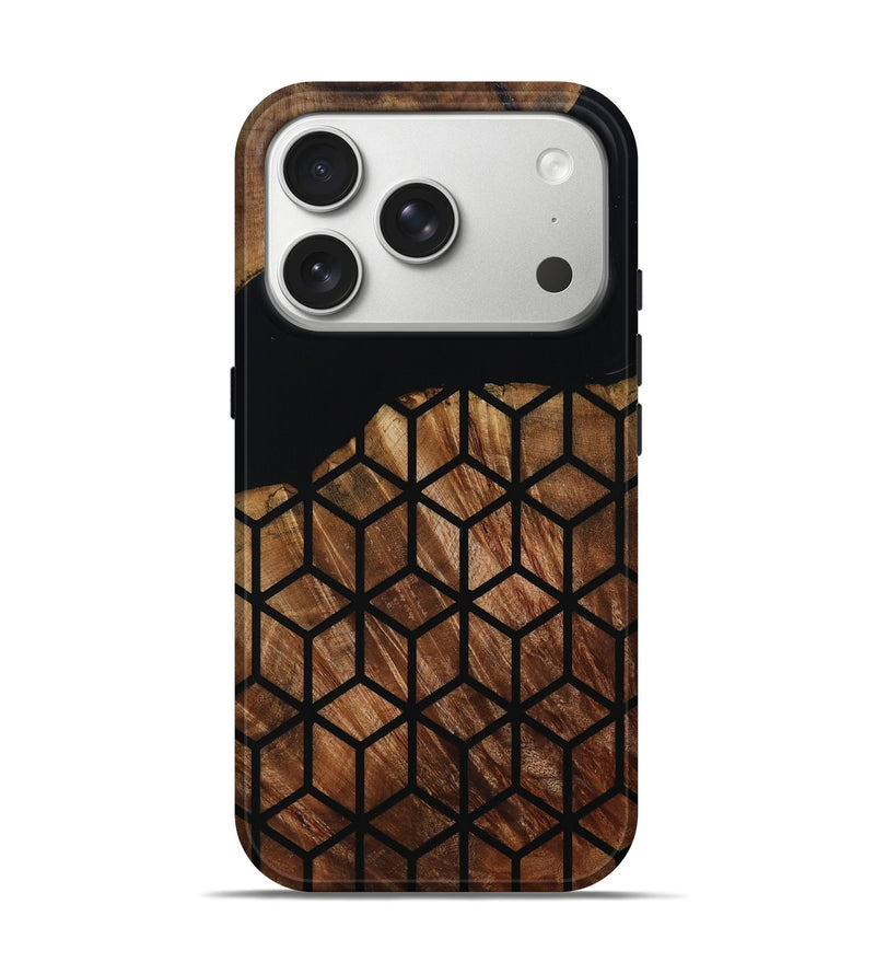 iPhone 17 Pro Wood Live Edge Phone Case - Kahlil (Pattern, 811027)