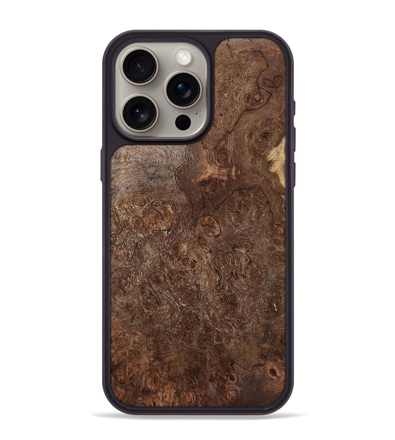 iPhone 15 Pro Max Wood Phone Case - Irene (Wood Burl, 811062)