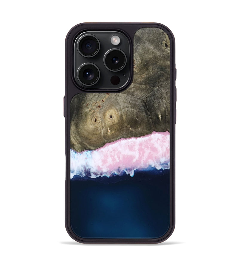 iPhone 16 Pro Wood Phone Case - Joy (Coastal, 811069)