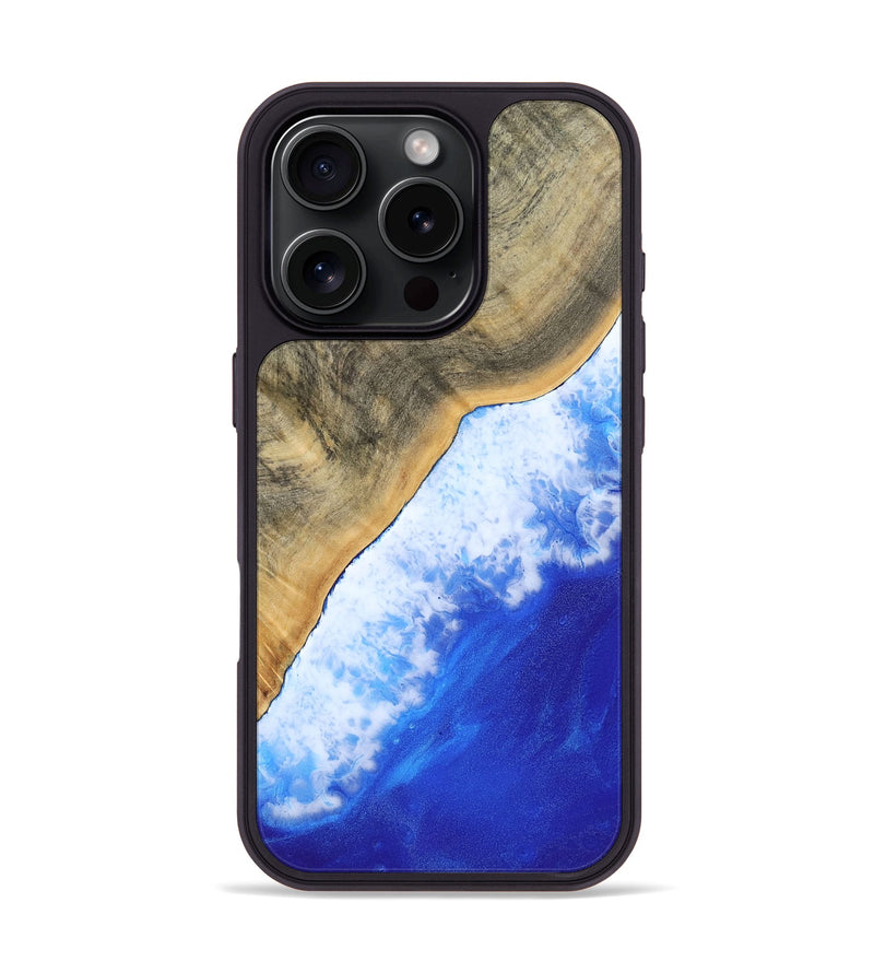 iPhone 16 Pro Wood Phone Case - Silas (Coastal, 811074)