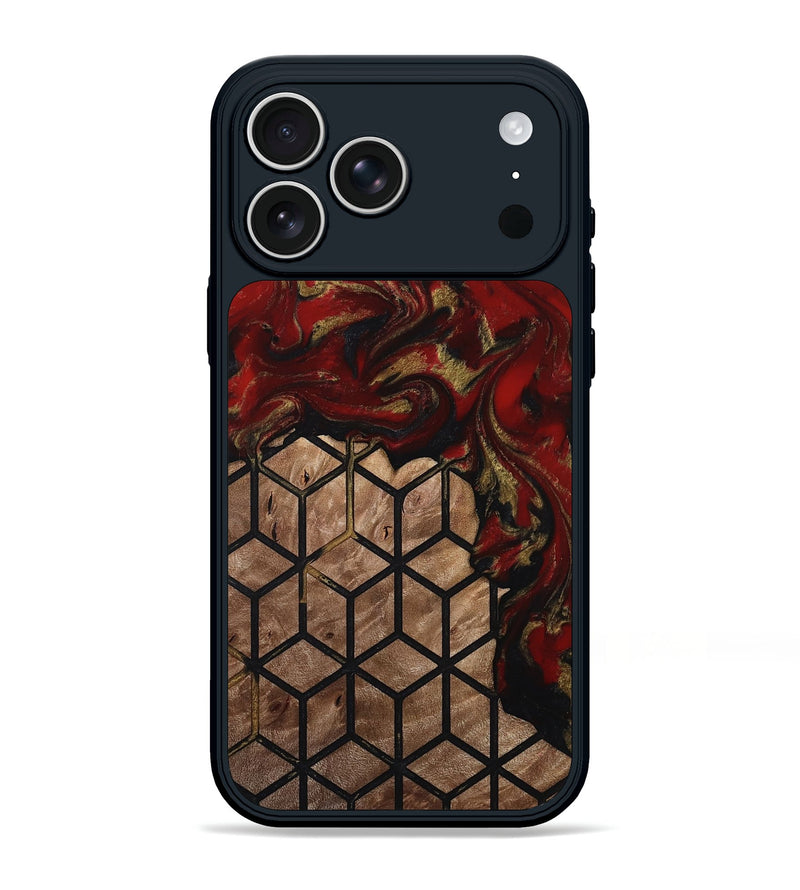 iPhone 17 Pro Max Wood Phone Case - Adrien (Pattern, 811078)
