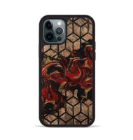 iPhone 12 Pro Wood Phone Case - Rodger (Pattern, 811081)