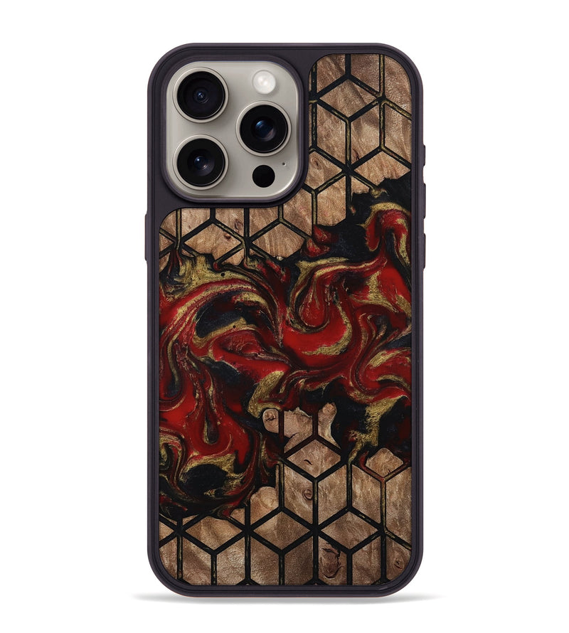 iPhone 15 Pro Max Wood Phone Case - Rodger (Pattern, 811081)