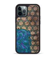 iPhone 12 Pro Max Wood Phone Case - Sim (Pattern, 811083)