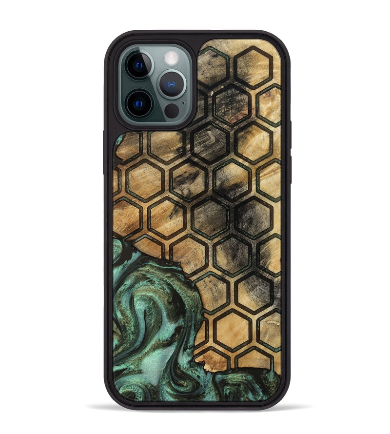 iPhone 12 Pro Max Wood Phone Case - Aurelia (Pattern, 811084)