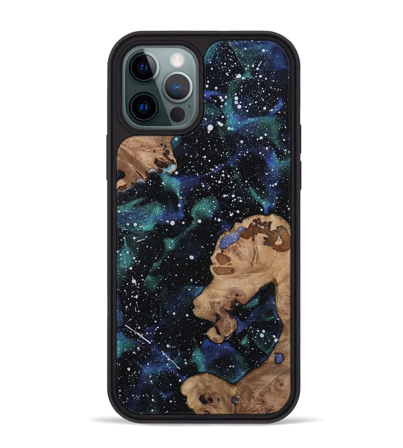 iPhone 12 Pro Max Wood Phone Case - Sina (Cosmos, 811117)