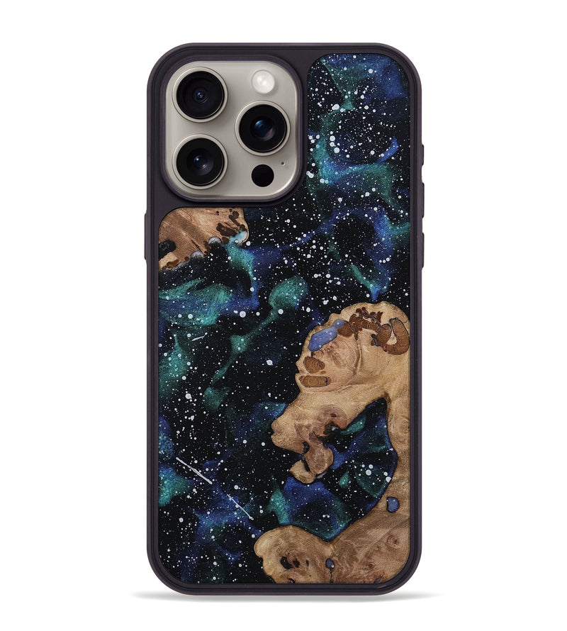 iPhone 15 Pro Max Wood Phone Case - Sina (Cosmos, 811117)