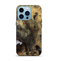 iPhone 14 Pro Wood Live Edge Phone Case - Azariah (Wood Burl, 811128)
