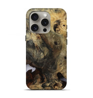 iPhone 16 Pro Wood Live Edge Phone Case - Azariah (Wood Burl, 811128)