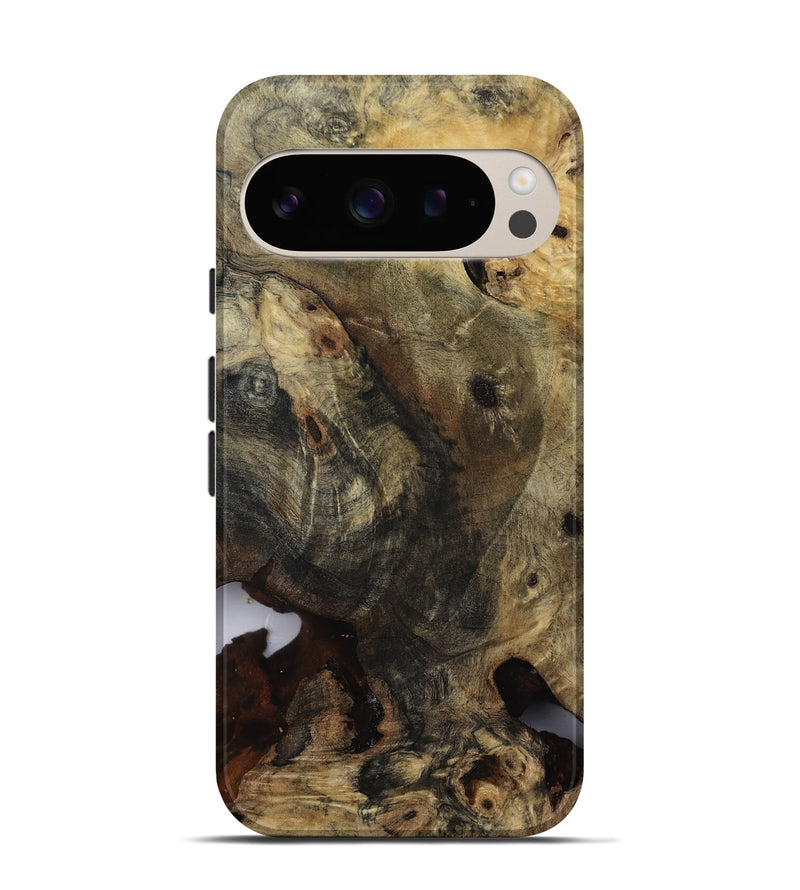 Pixel 9 Pro Wood Live Edge Phone Case - Azariah (Wood Burl, 811128)