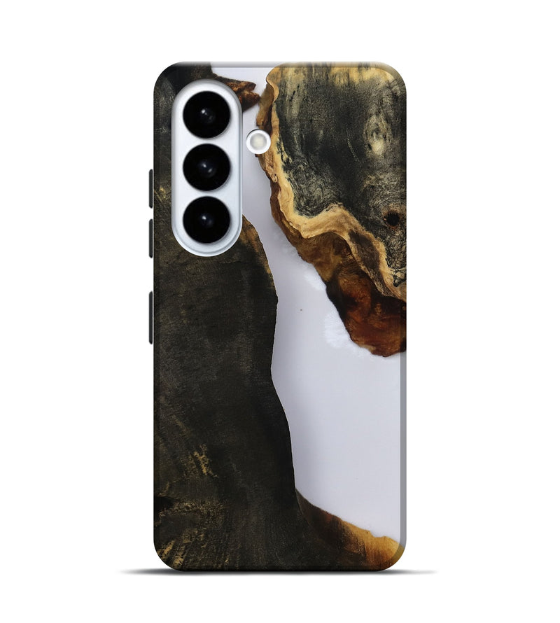Galaxy S26 Wood Live Edge Phone Case - Jammie (Clear, 811131)