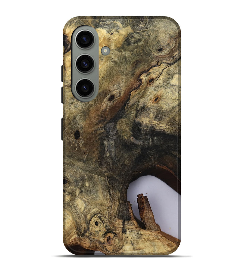 Galaxy S24 Plus Wood Live Edge Phone Case - River (Clear, 811132)