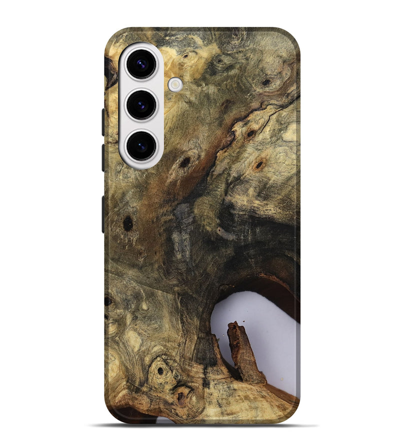 Galaxy S25 Plus Wood Live Edge Phone Case - River (Clear, 811132)