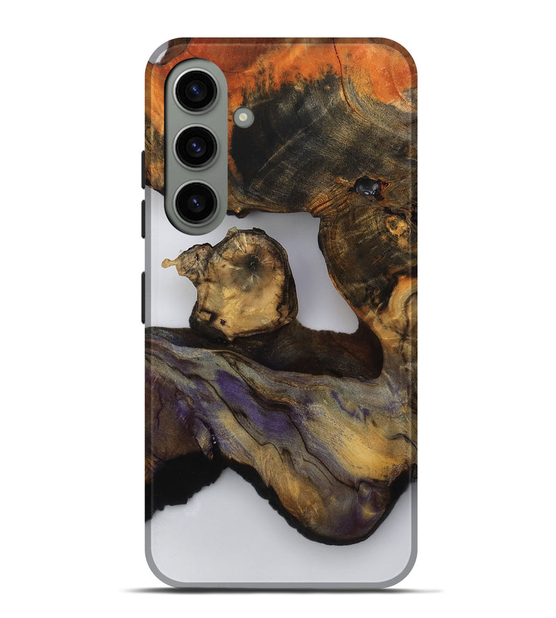 Galaxy S24 Plus Wood Live Edge Phone Case - Audrina (Clear, 811133)