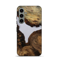 Galaxy S24 Wood Live Edge Phone Case - Rhianna (Clear, 811134)