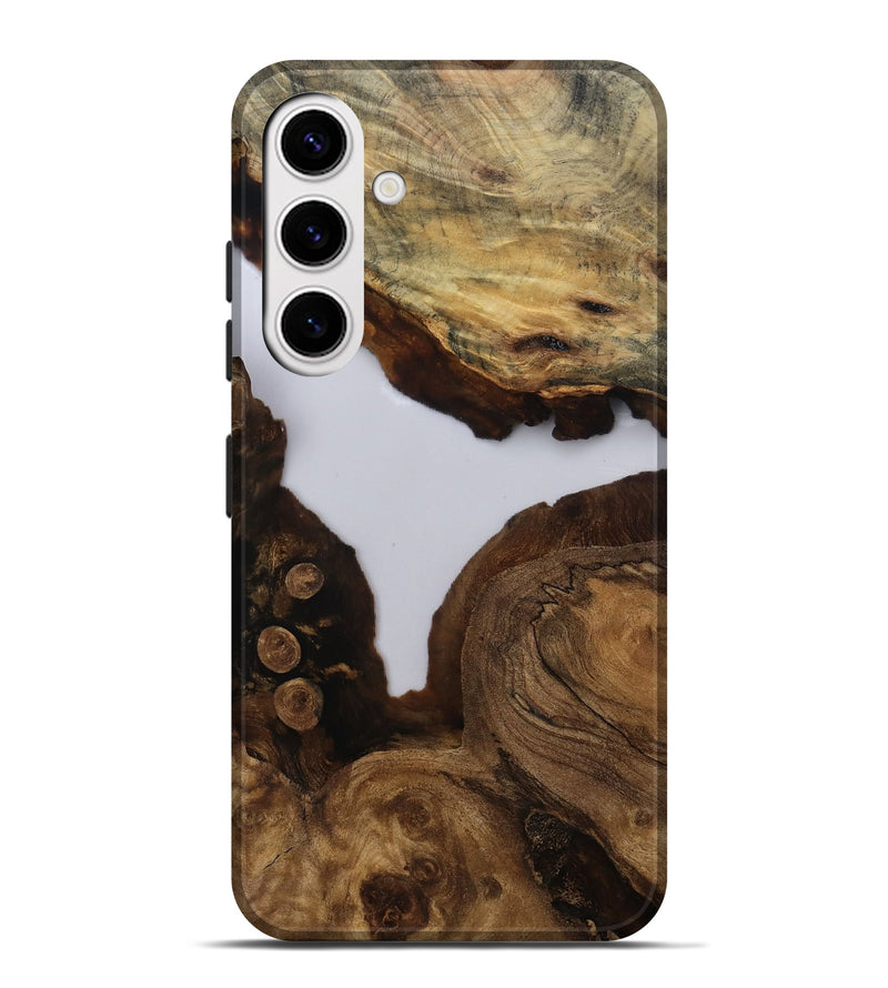 Galaxy S25 Plus Wood Live Edge Phone Case - Rhianna (Clear, 811134)