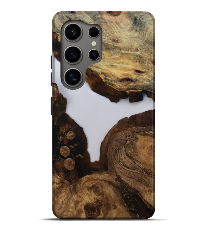 Galaxy S25 Ultra Wood Live Edge Phone Case - Rhianna (Clear, 811134)