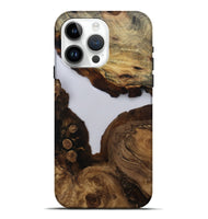 iPhone 15 Pro Max Wood Live Edge Phone Case - Rhianna (Clear, 811134)