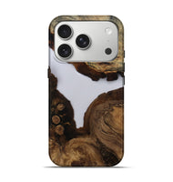 iPhone 17 Pro Wood Live Edge Phone Case - Rhianna (Clear, 811134)