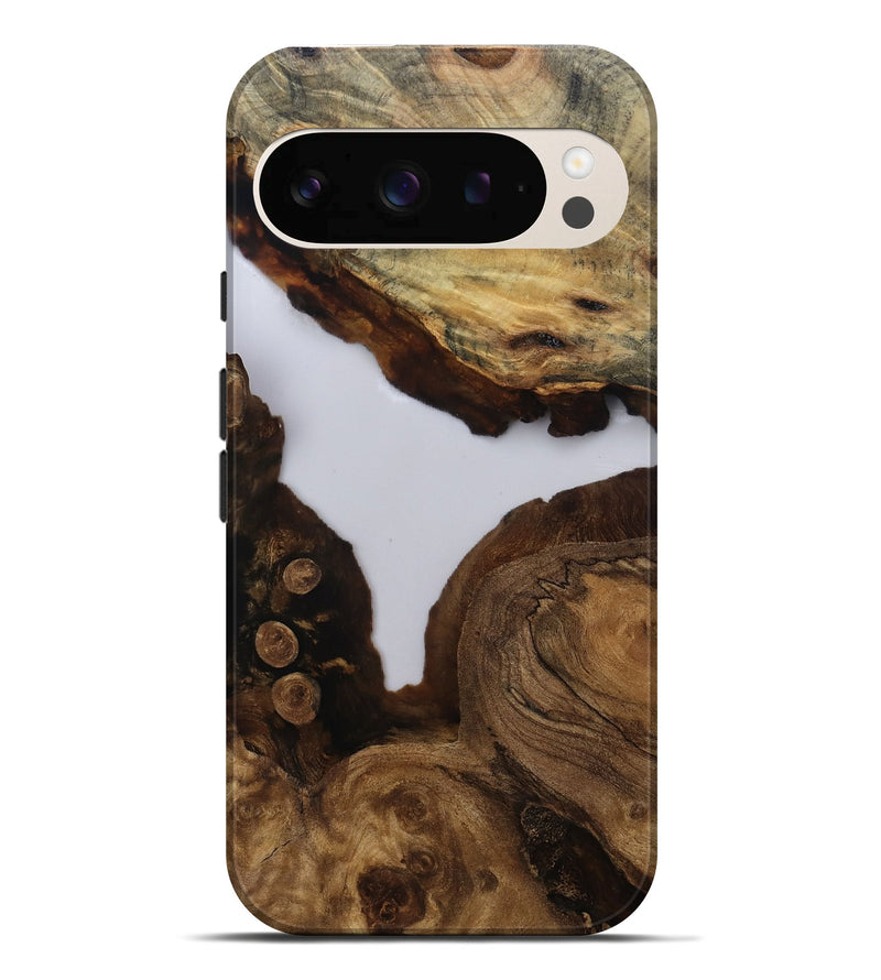Pixel 10 Pro XL Wood Live Edge Phone Case - Rhianna (Clear, 811134)