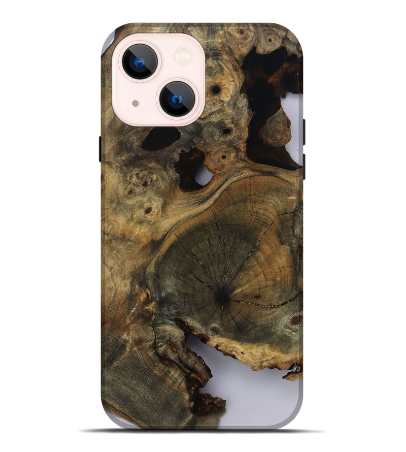 iPhone 14 Plus Wood Live Edge Phone Case - Leesa (Clear, 811135)