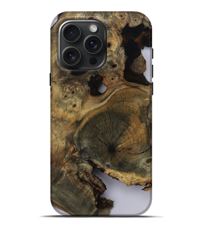 iPhone 16 Pro Max Wood Live Edge Phone Case - Leesa (Clear, 811135)
