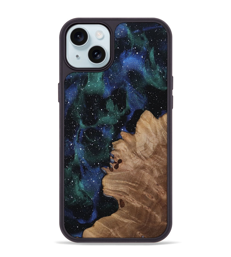 iPhone 15 Plus Wood Phone Case - Lisa (Cosmos, 811148)