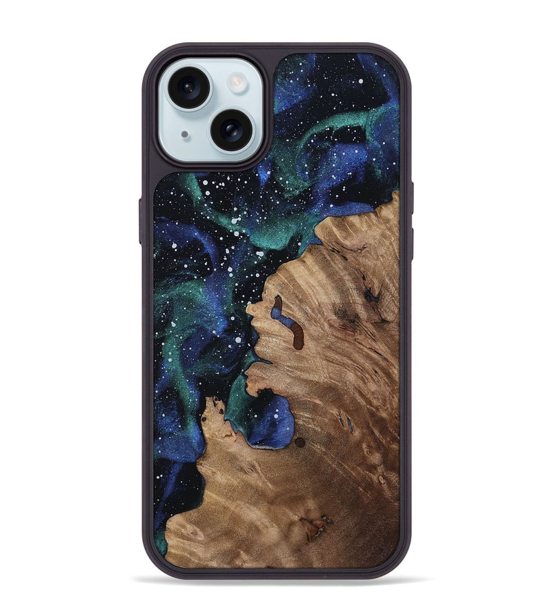 iPhone 15 Plus Wood Phone Case - Keenan (Cosmos, 811154)