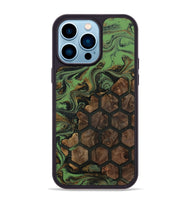 iPhone 14 Pro Max Wood Phone Case - Aliza (Pattern, 811162)