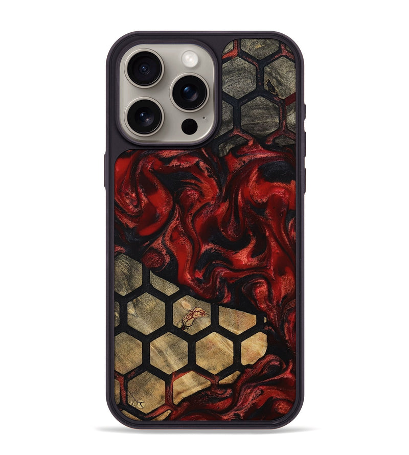 iPhone 15 Pro Max Wood Phone Case - Charlee (Pattern, 811164)