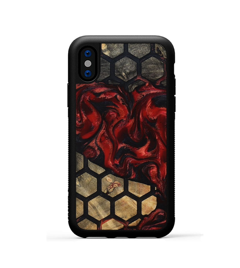 iPhone Xs Wood Phone Case - Charlee (Pattern, 811164)